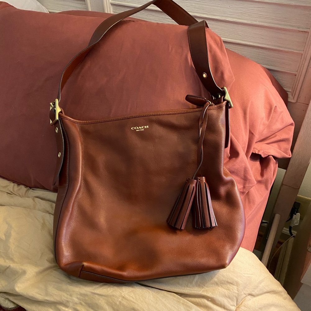 Coach brown purse